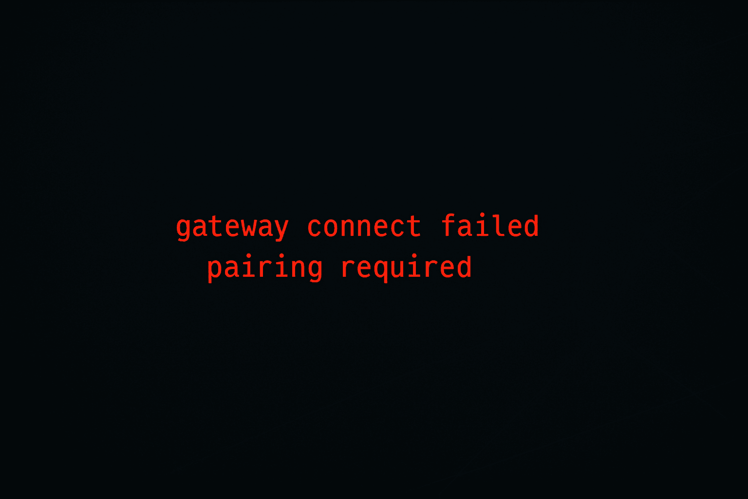 OpenClaw Gateway Pairing Required? 6 Fixes That Work